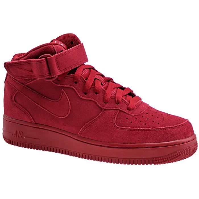 basket rouge homme nike