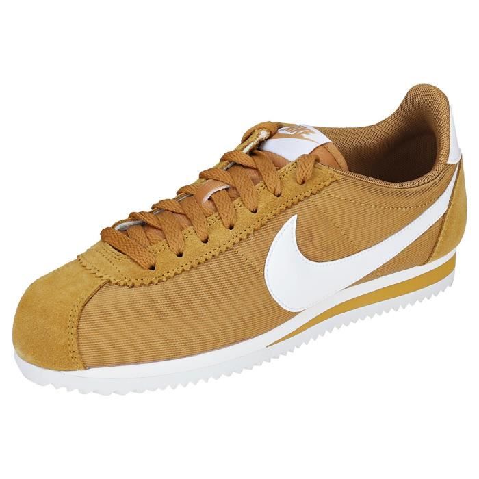 nike cortez femme brun